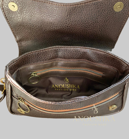 Juanita Crossbody Bag (Brown)