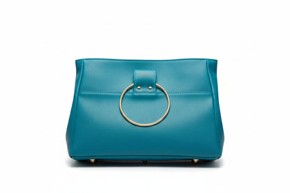 Anoushka Halo Luxury Tote Bag(Teal)