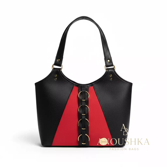 Talise feminine Tote Bag(Red)