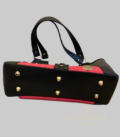 Talise feminine Tote Bag(Red)