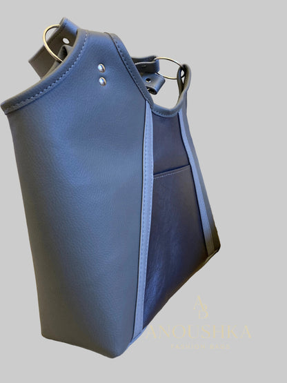 Talise feminine Tote Bag(Grey)