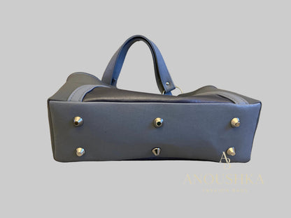 Talise feminine Tote Bag(Grey)
