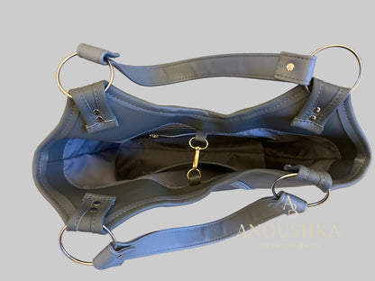 Talise feminine Tote Bag(Grey)