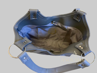 Talise feminine Tote Bag(Grey)