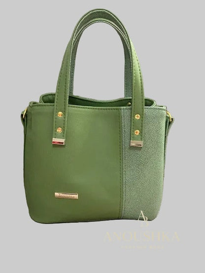 Soraya Divider Handbag(Green)