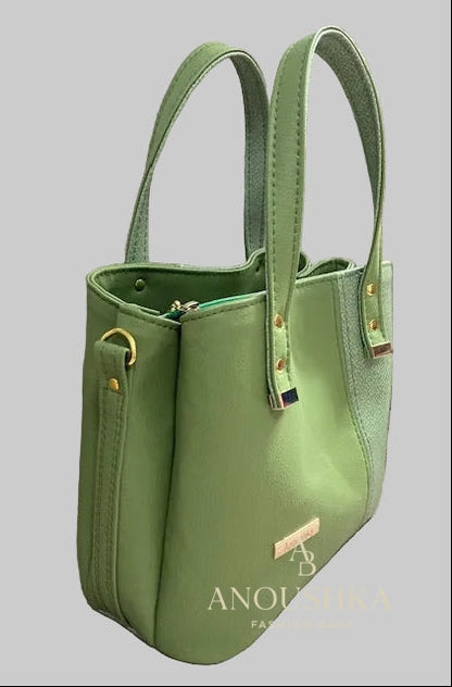 Soraya Divider Handbag(Green)