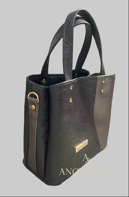 Soraya Divider Handbag(Brown)