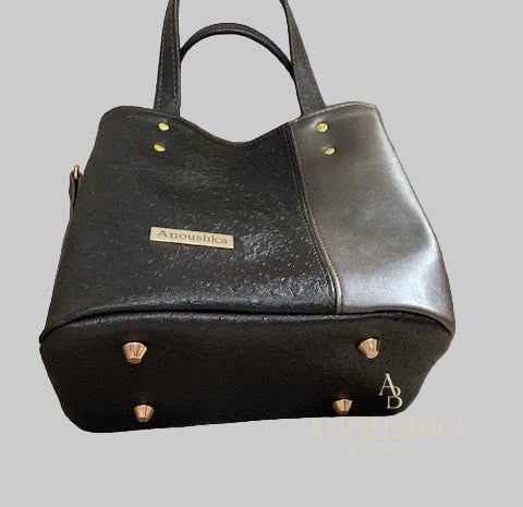 Soraya Divider Handbag(Brown)