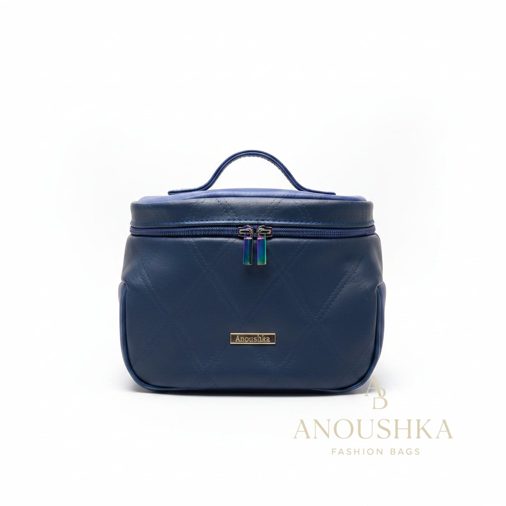 Fernweh luxury vanity cosmetic case (Blue)