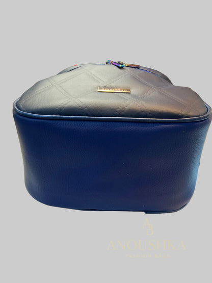 Fernweh luxury vanity cosmetic case (Blue)