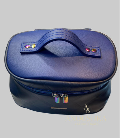 Fernweh luxury vanity cosmetic case (Blue)