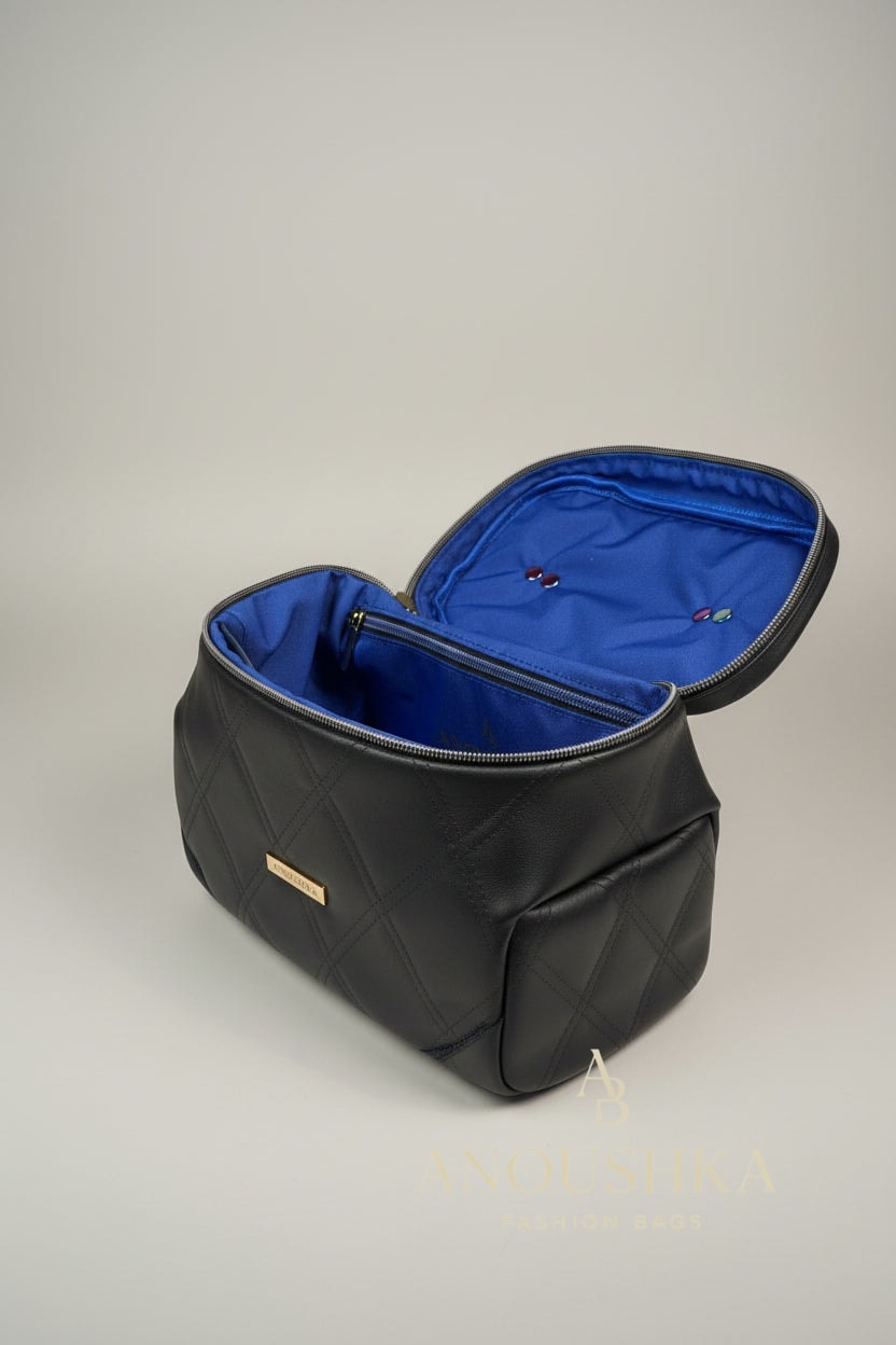 Fernweh luxury vanity cosmetic case (Blue)