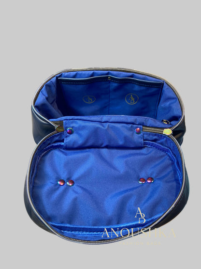 Fernweh luxury vanity cosmetic case (Blue)