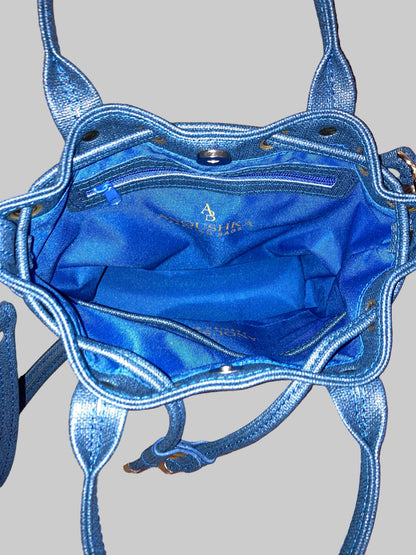 MARZIA Bucket Bag (Blue)