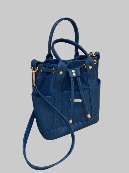 MARZIA Bucket Bag (Blue)
