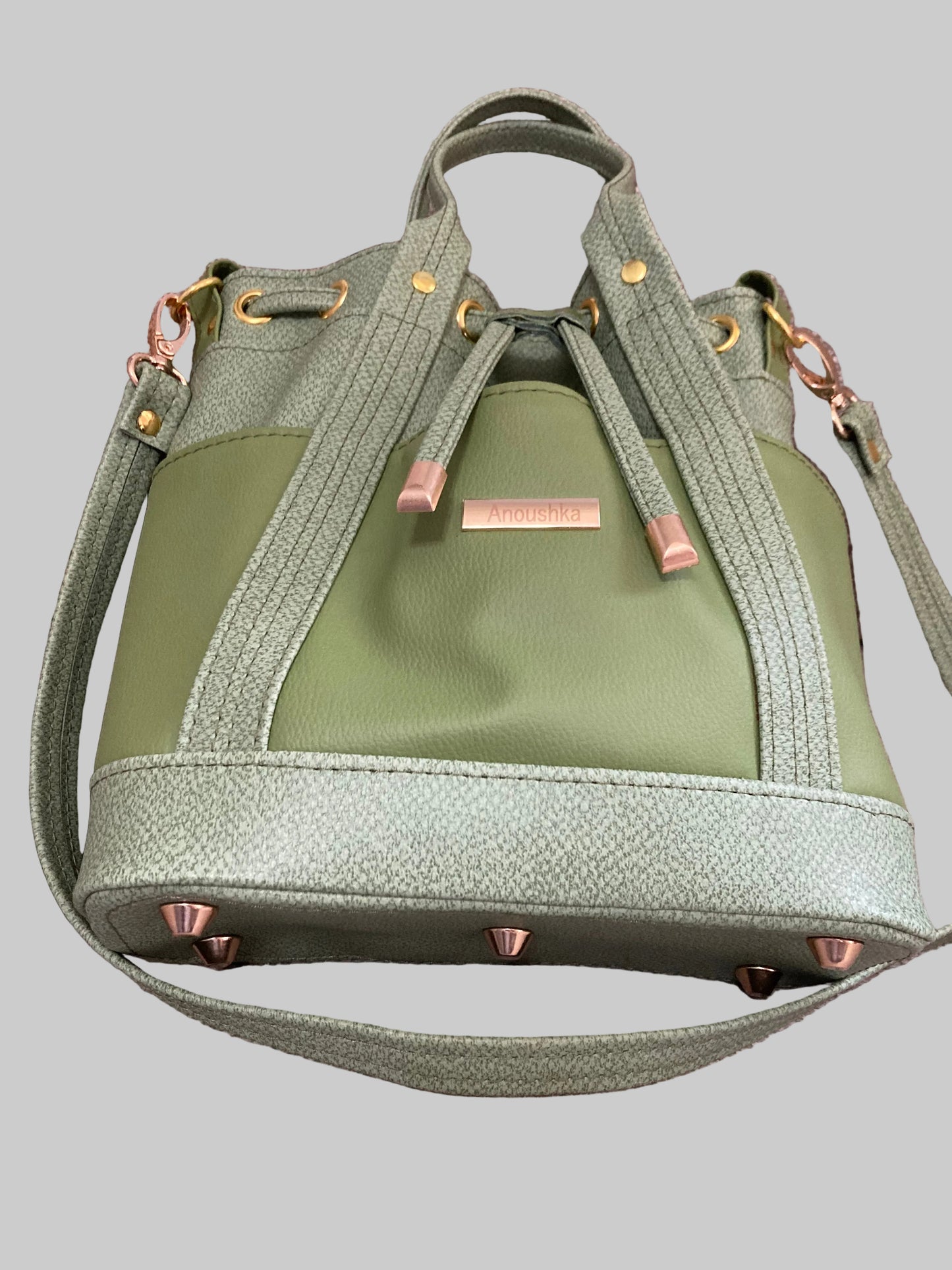 MARZIA Bucket Bag (Green)