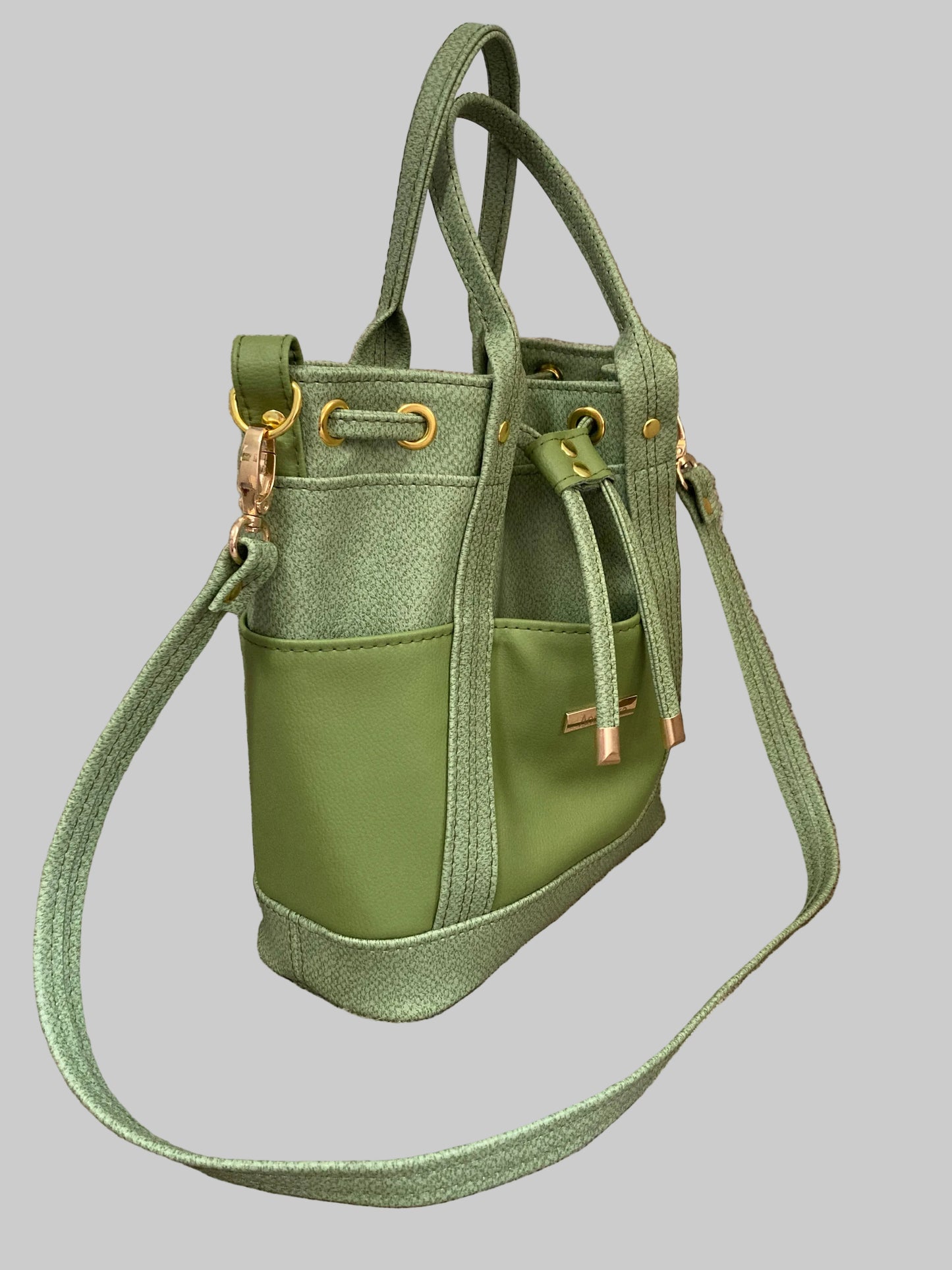 MARZIA Bucket Bag (Green)