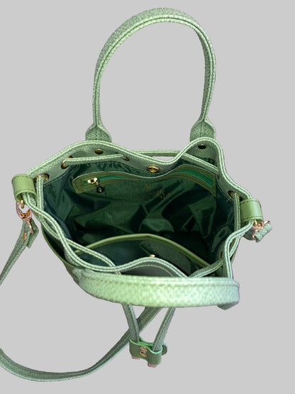MARZIA Bucket Bag (Green)