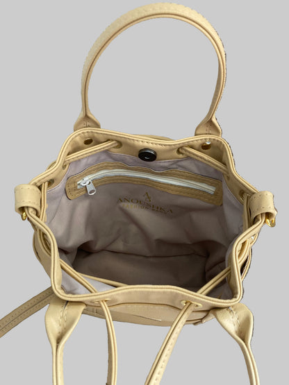 MARZIA Bucket Bag (Beige)