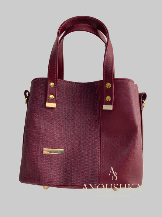 Soraya Divider Handbag (Red)
