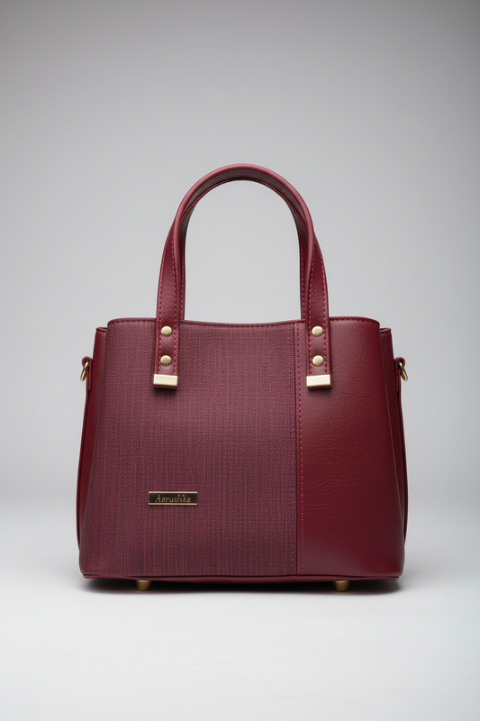 Soraya Divider Handbag (Red)