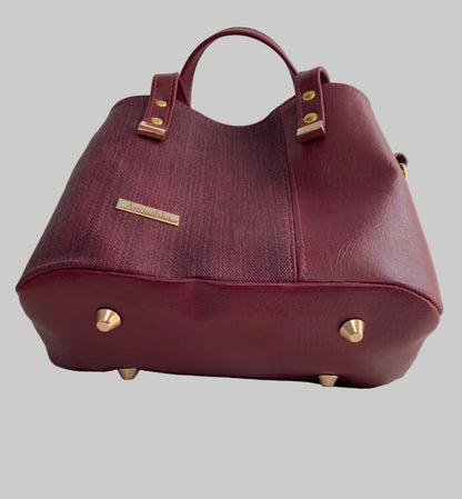 Soraya Divider Handbag (Red)