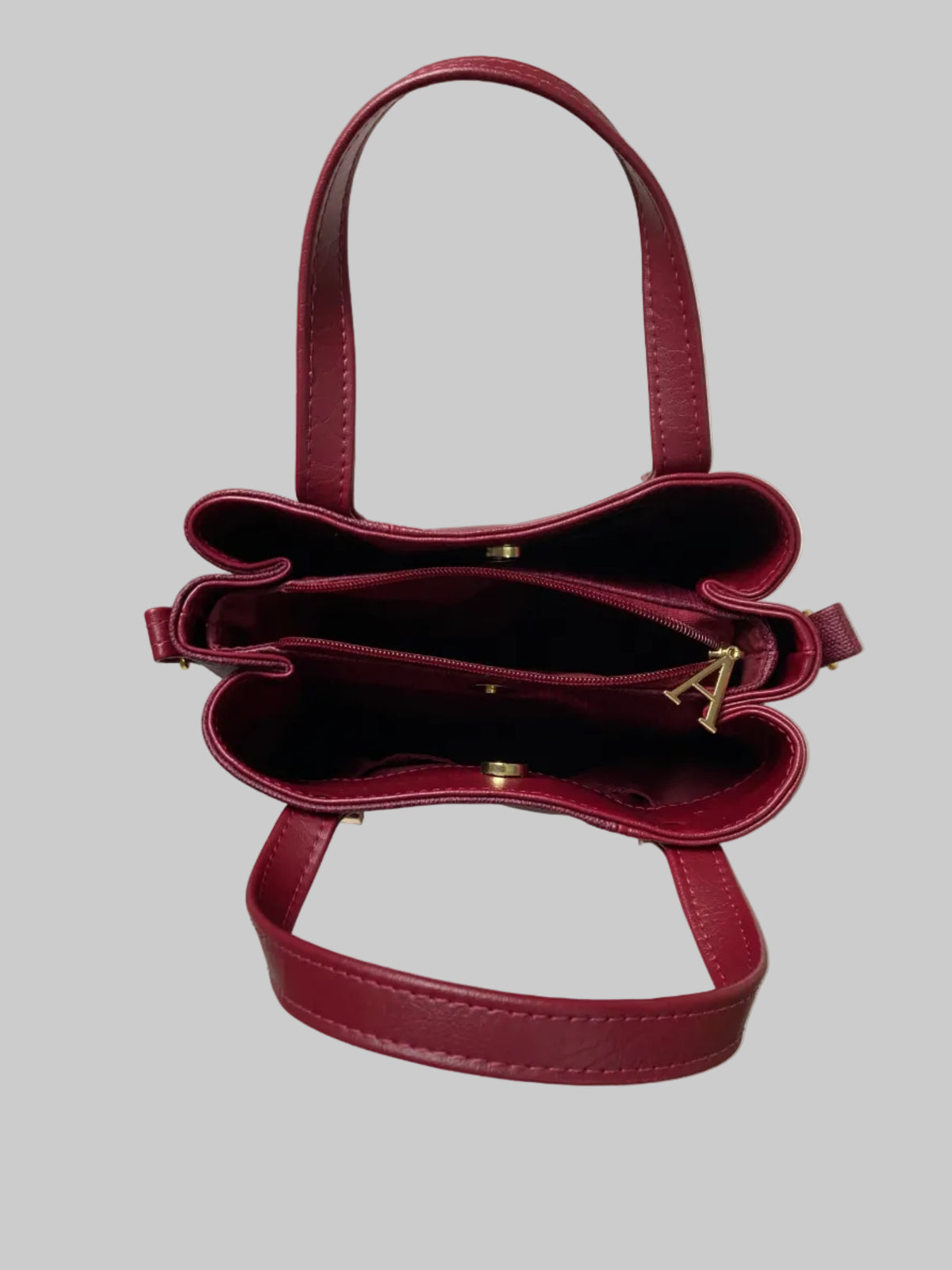 Soraya Divider Handbag (Red)