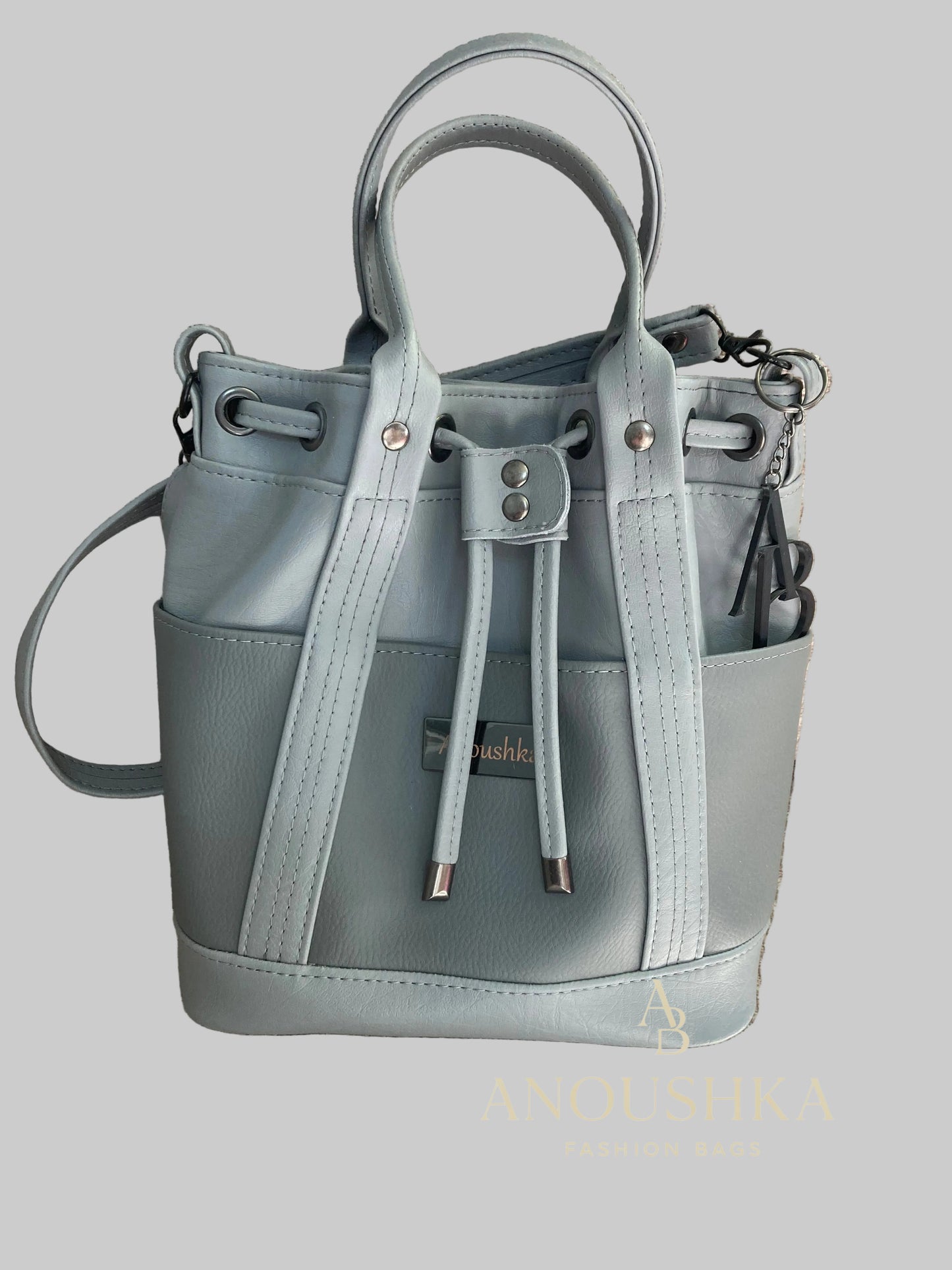 MARZIA Bucket Bag (Grey)