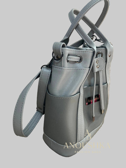 MARZIA Bucket Bag (Grey)