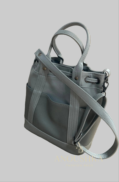 MARZIA Bucket Bag (Grey)