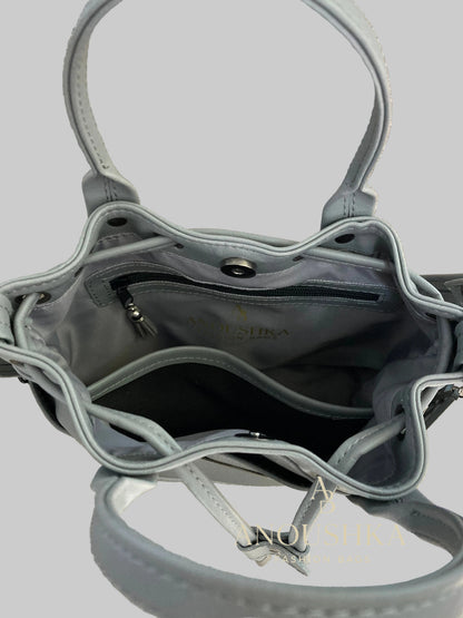 MARZIA Bucket Bag (Grey)