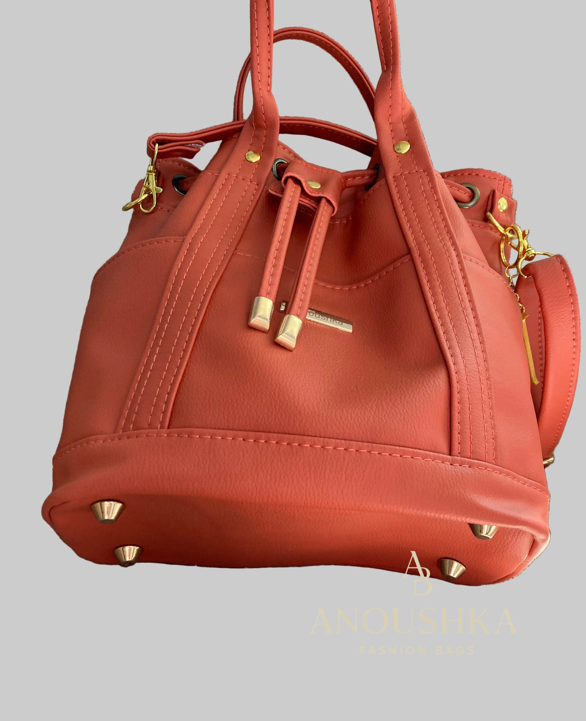 MARZIA Bucket Bag (Orange)