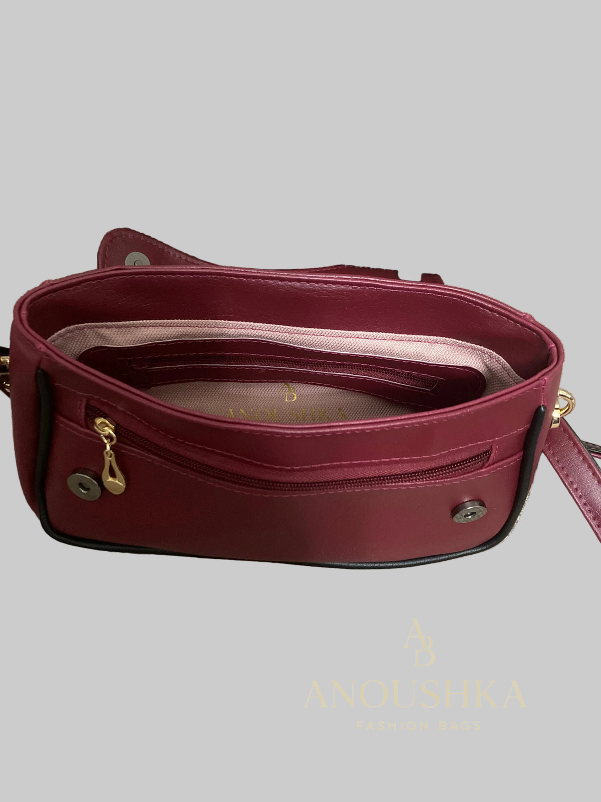 Juanita Crossbody Bag (Red/Floral)