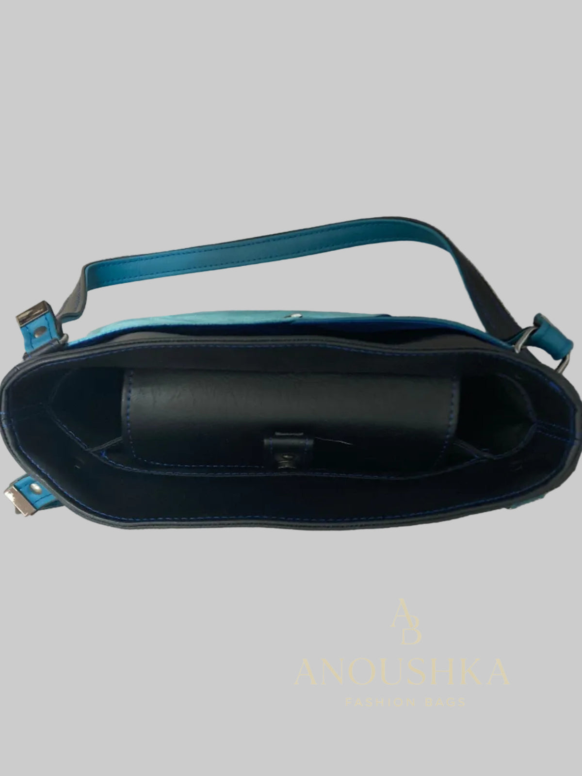 Reverdie Shoulder Bag (Teal/Black)