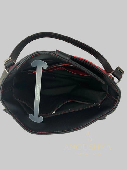 Reverdie Shoulder Bag (Red/Black)