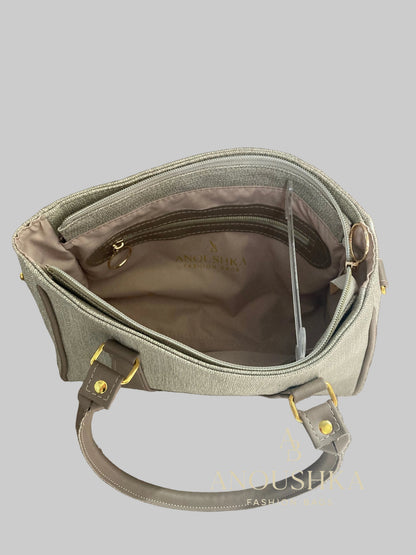 Sapphire Handbag (Beige)