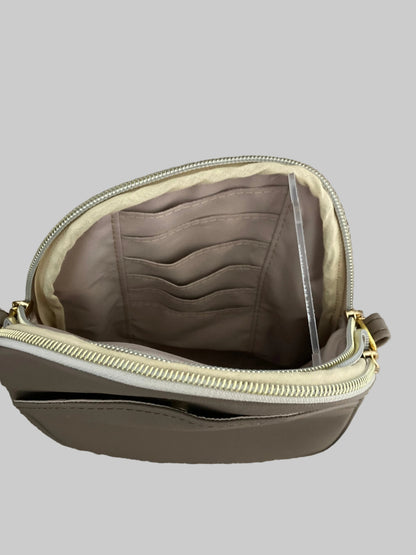 Delilah Dual Compartment Crossbody Bag