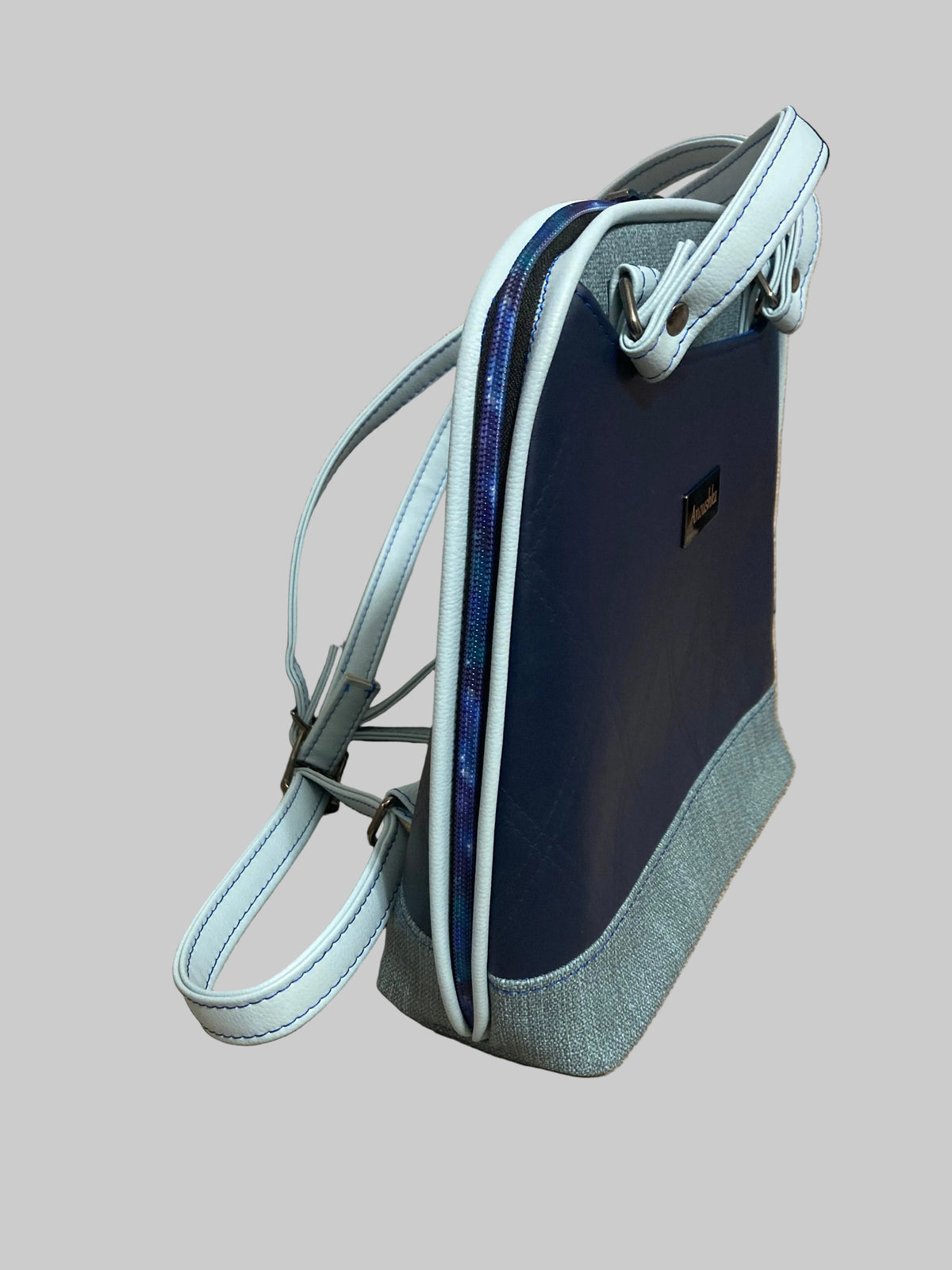 Cora Convertible Bag (Blue)