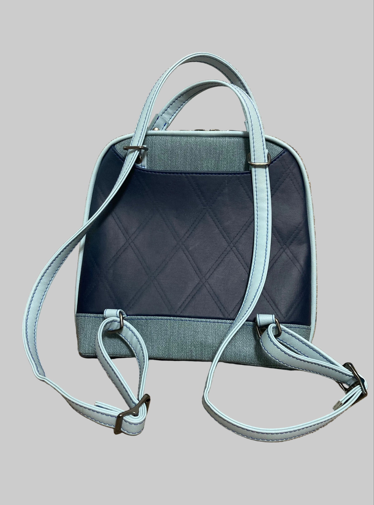 Cora Convertible Bag (Blue)