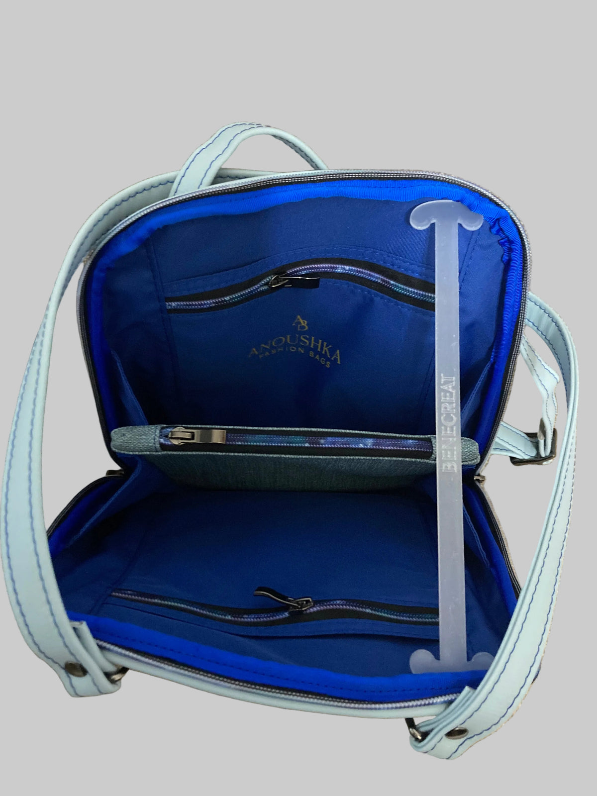 Cora Convertible Bag (Blue)