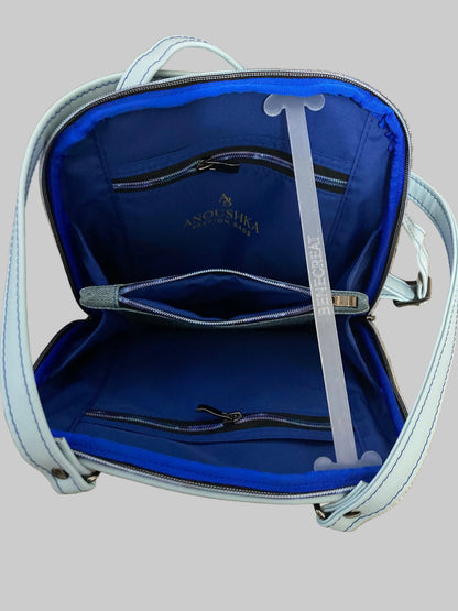 Cora Convertible Bag (Blue)