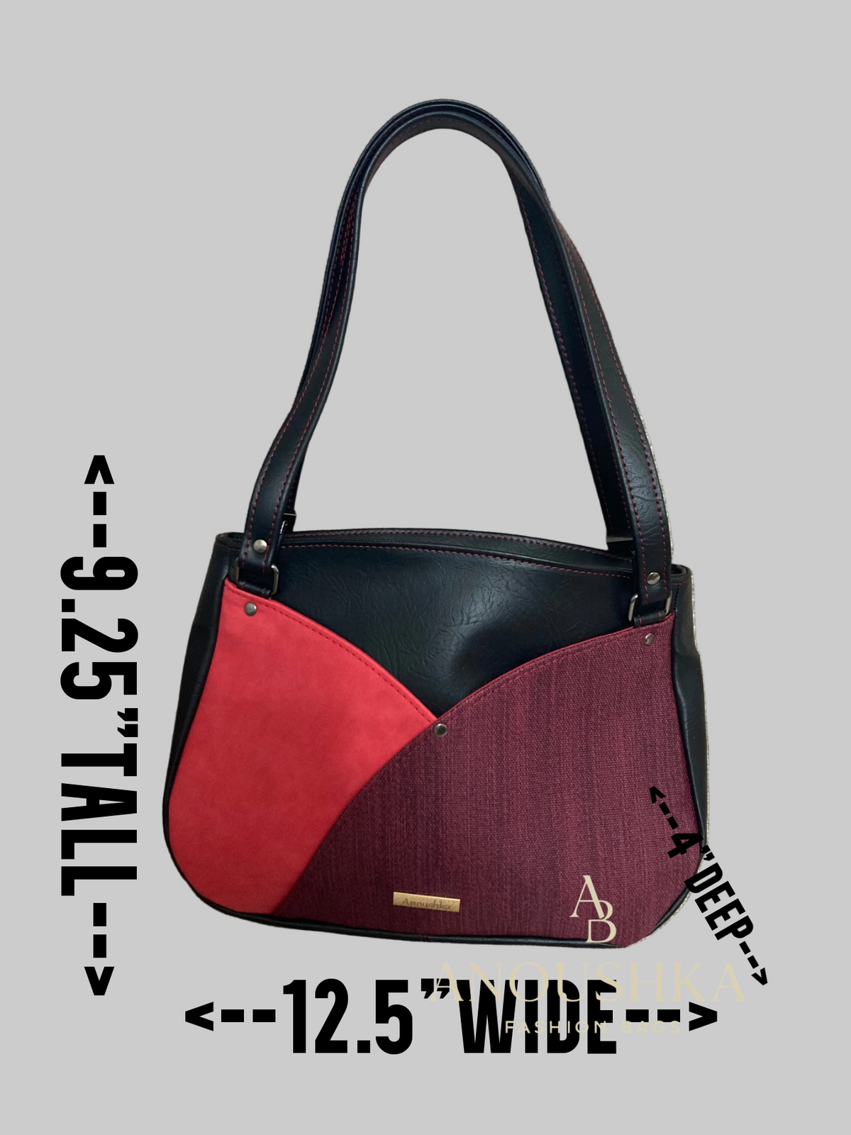 Reverdie Shoulder Bag (Red/Black)