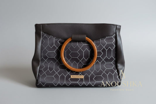 Anoushka Halo Luxury Tote Bag(Dark)