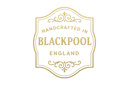 Handcrafted in Blackpool Badge