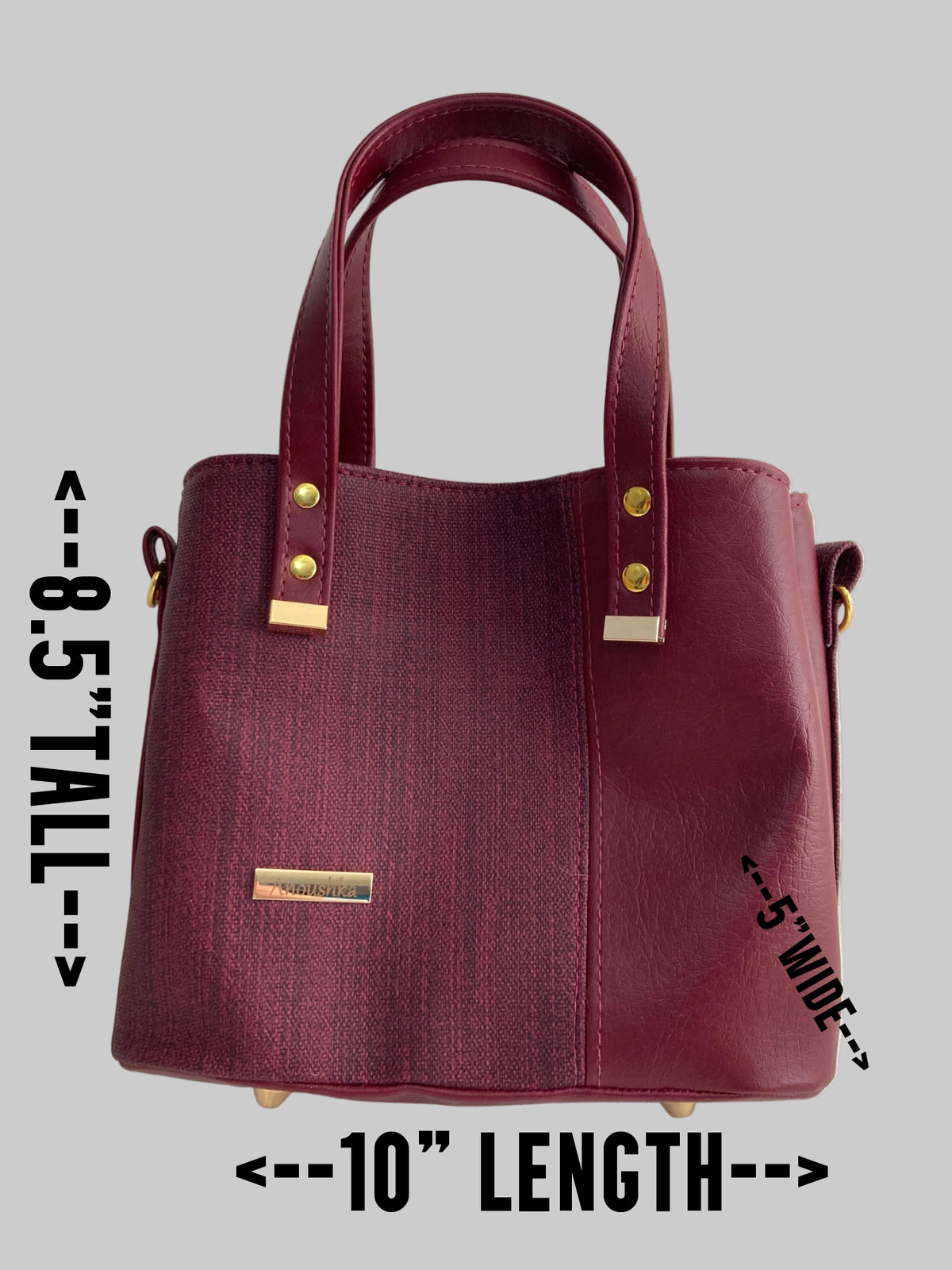 Soraya Divider Handbag (Red)